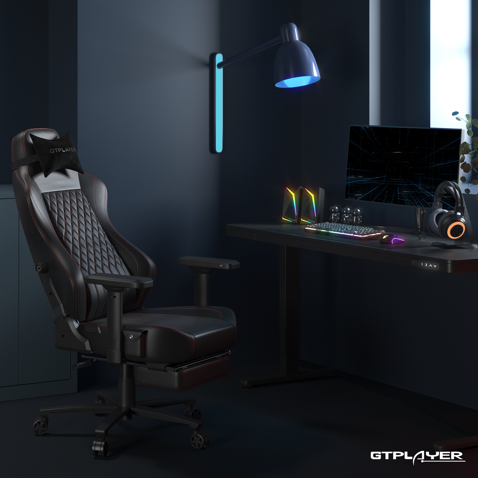 GTPLAYER Chair and desk